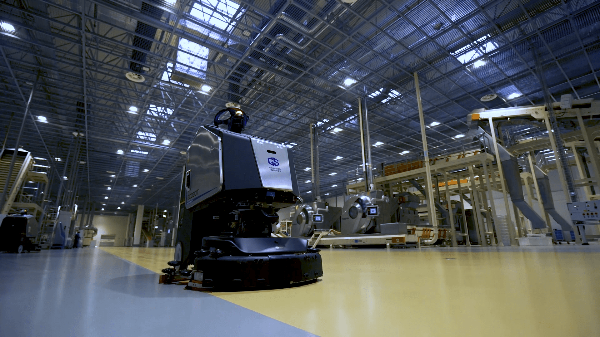 Scrubber 75 i fabrikkområde